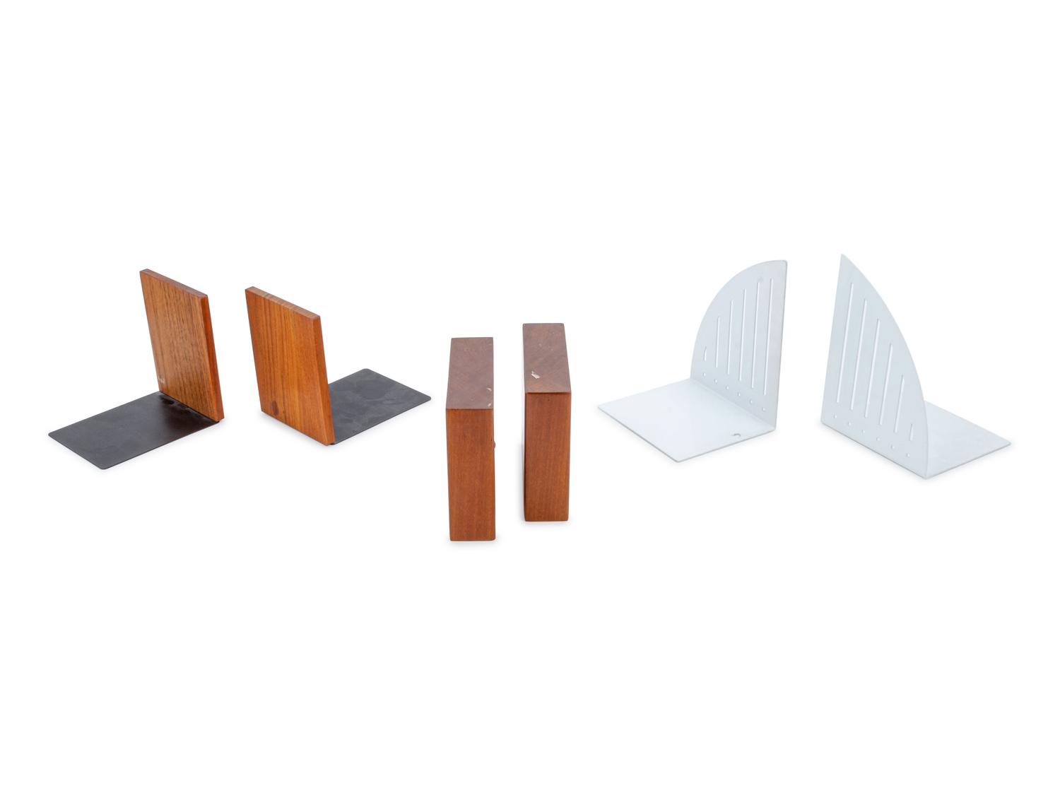 Three Sets of Modernist Book Ends