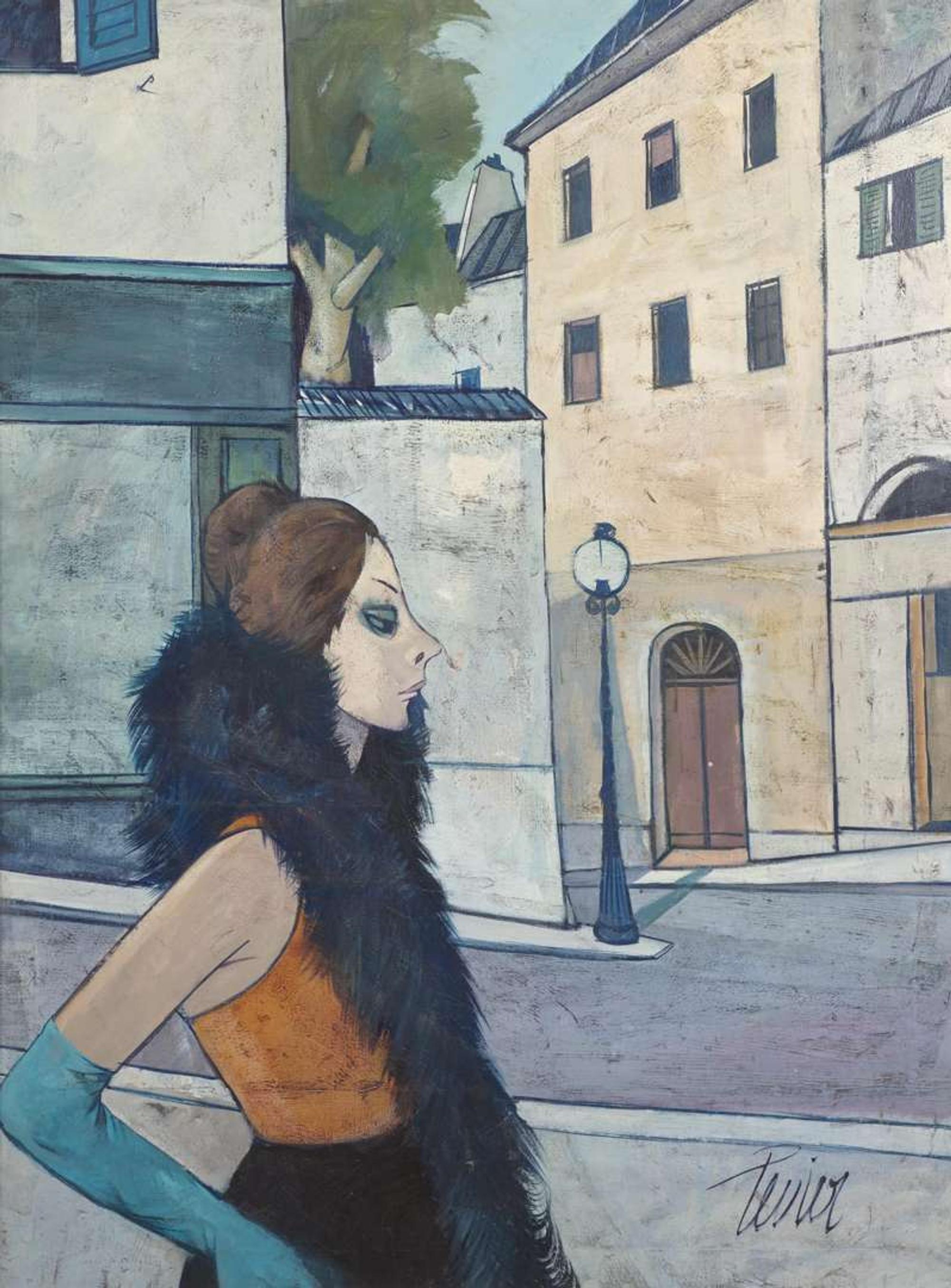 Charles Levier (French, 1920-2003), Retour à l'aube