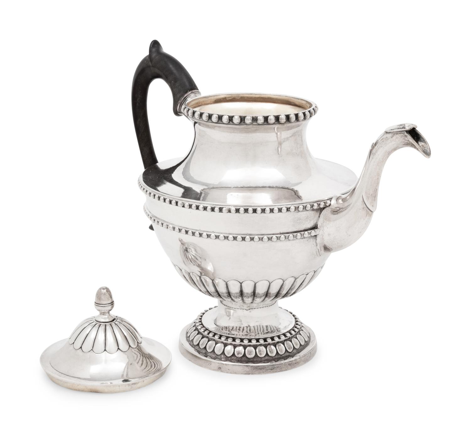 A Russian Silver Teapot