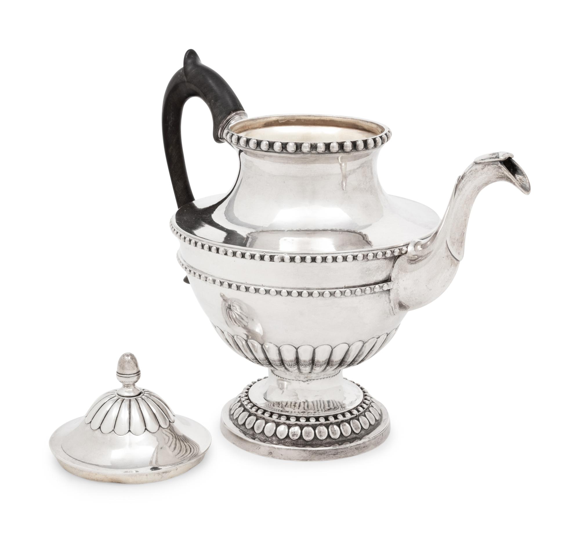 A Russian Silver Teapot