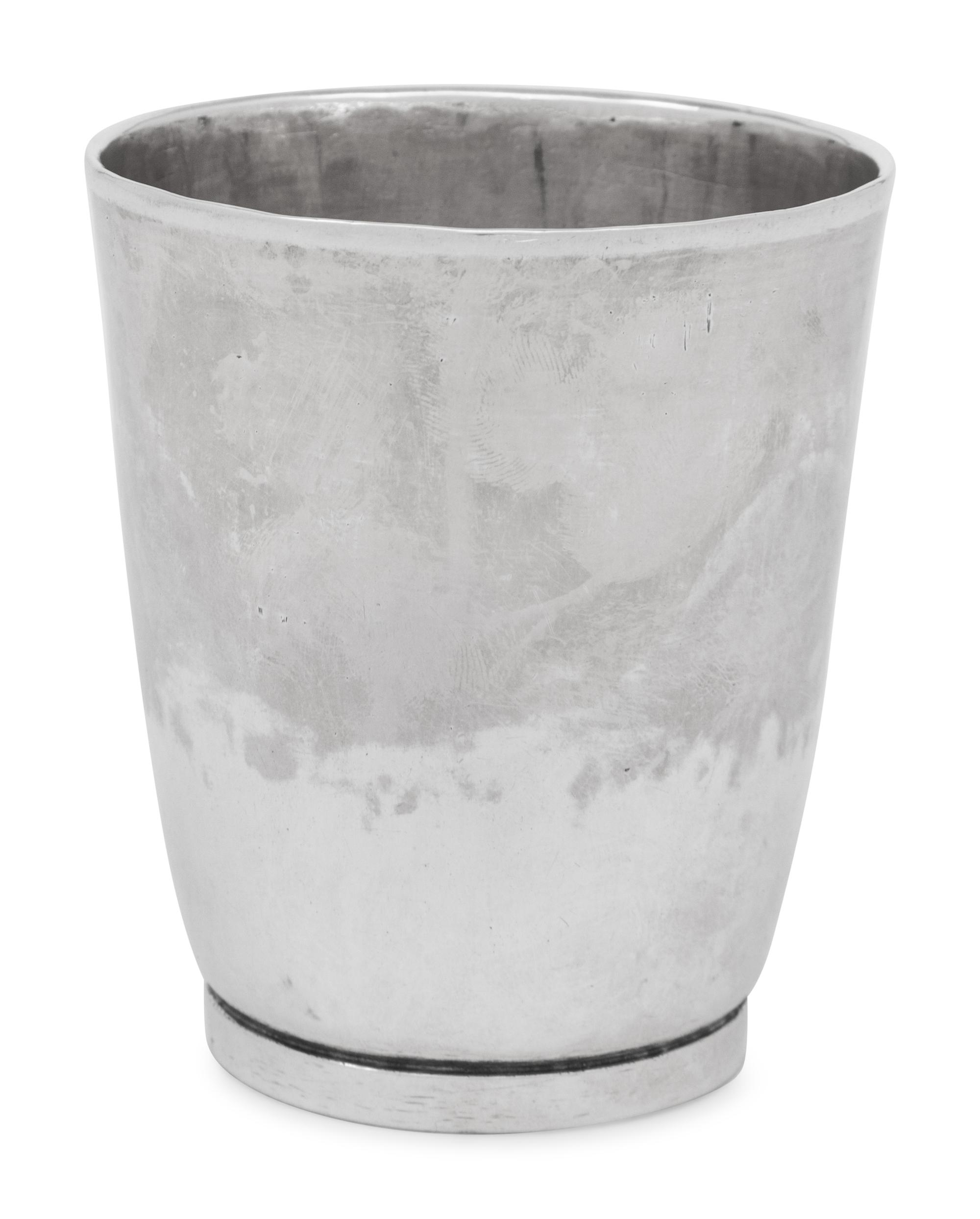 An English Silver Tumbler
