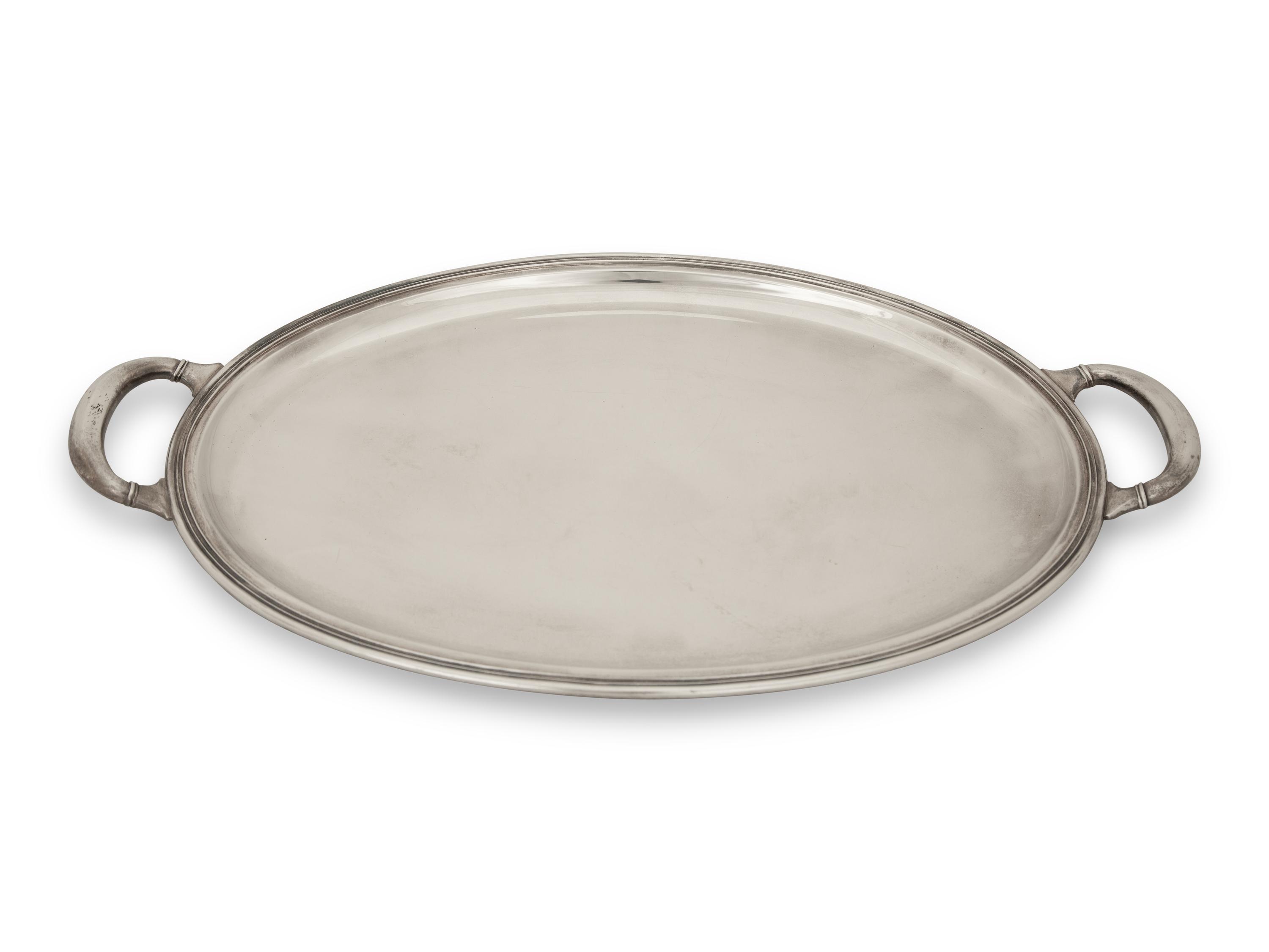 A Buccellati Silver Tray