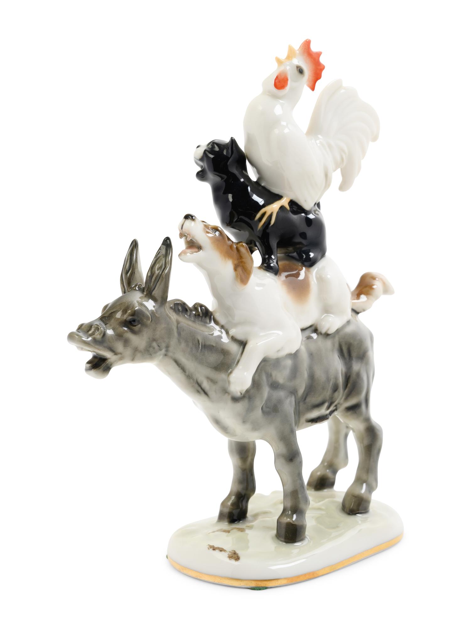 A Hutschenreuther Porcelain Figural Group