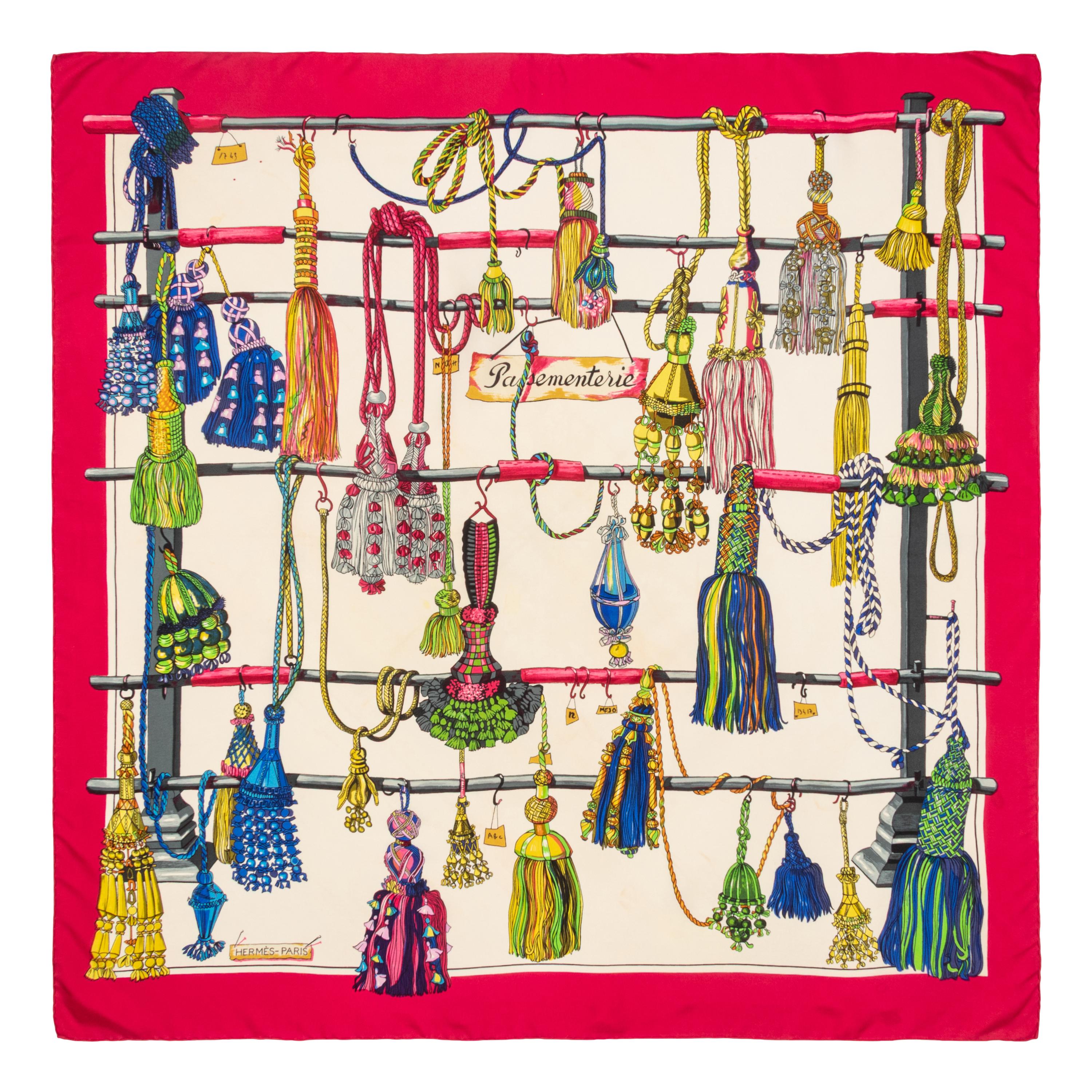 Hermès, Four 90cm Scarves