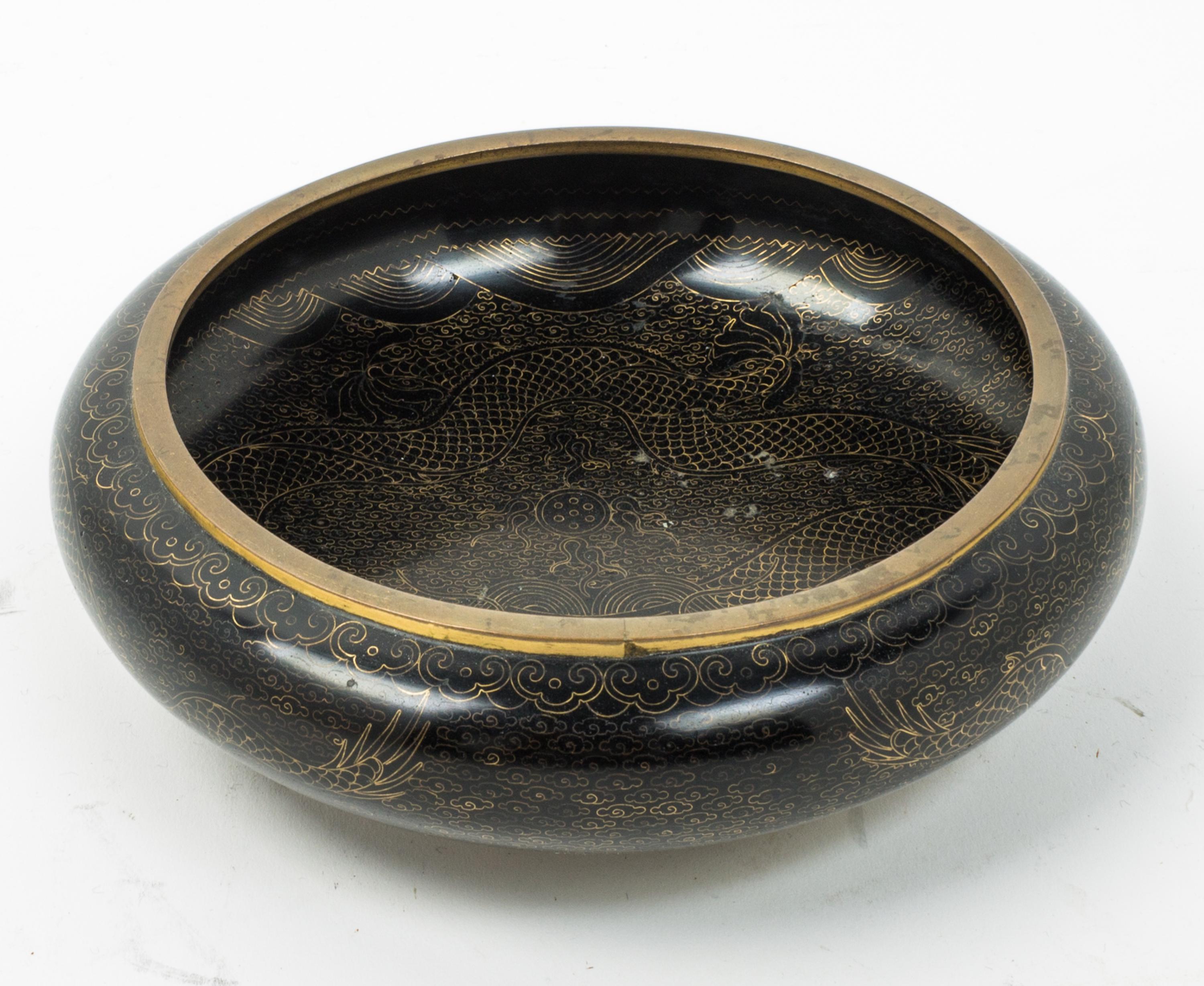 A Cloisonne Bowl Diameter 8 1/4 inches. — 20TH CENTURY