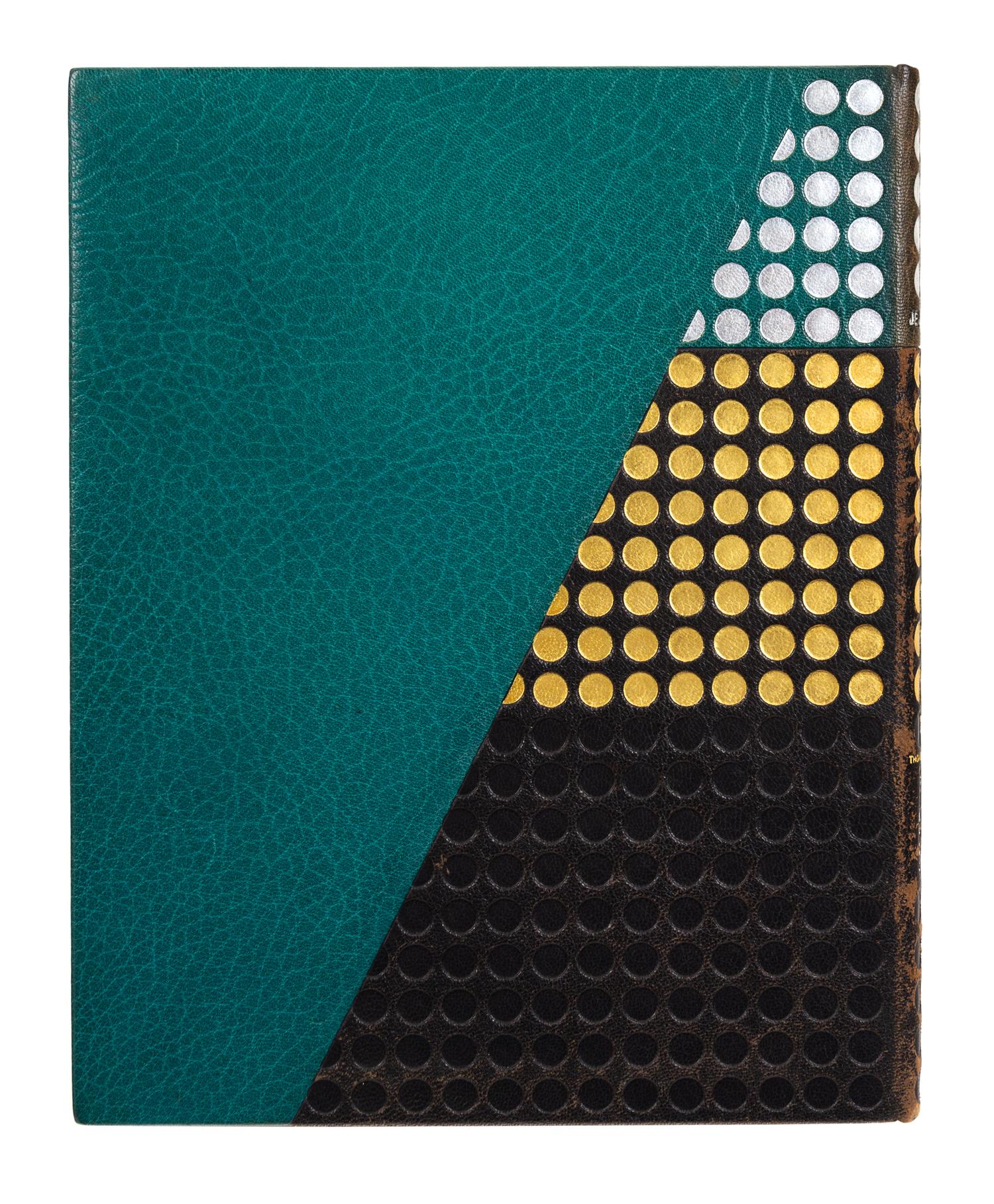 [BINDINGS]. [LÉOTARD, GENEVIÈVE - BINDER]. A group of 2 works in fine Art Deco bindings by Léotard, comprising: