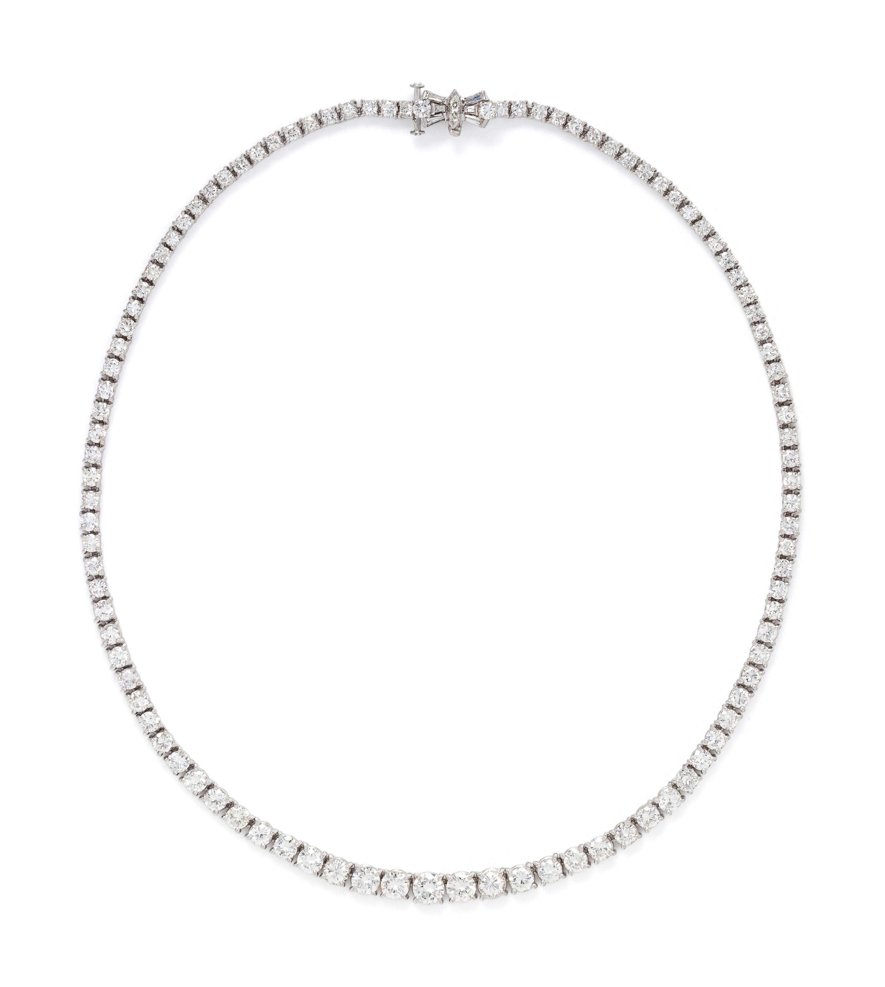 DIAMOND RIVIÈRE NECKLACE