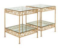 A Pair of Ebanista Jacques Side Tables