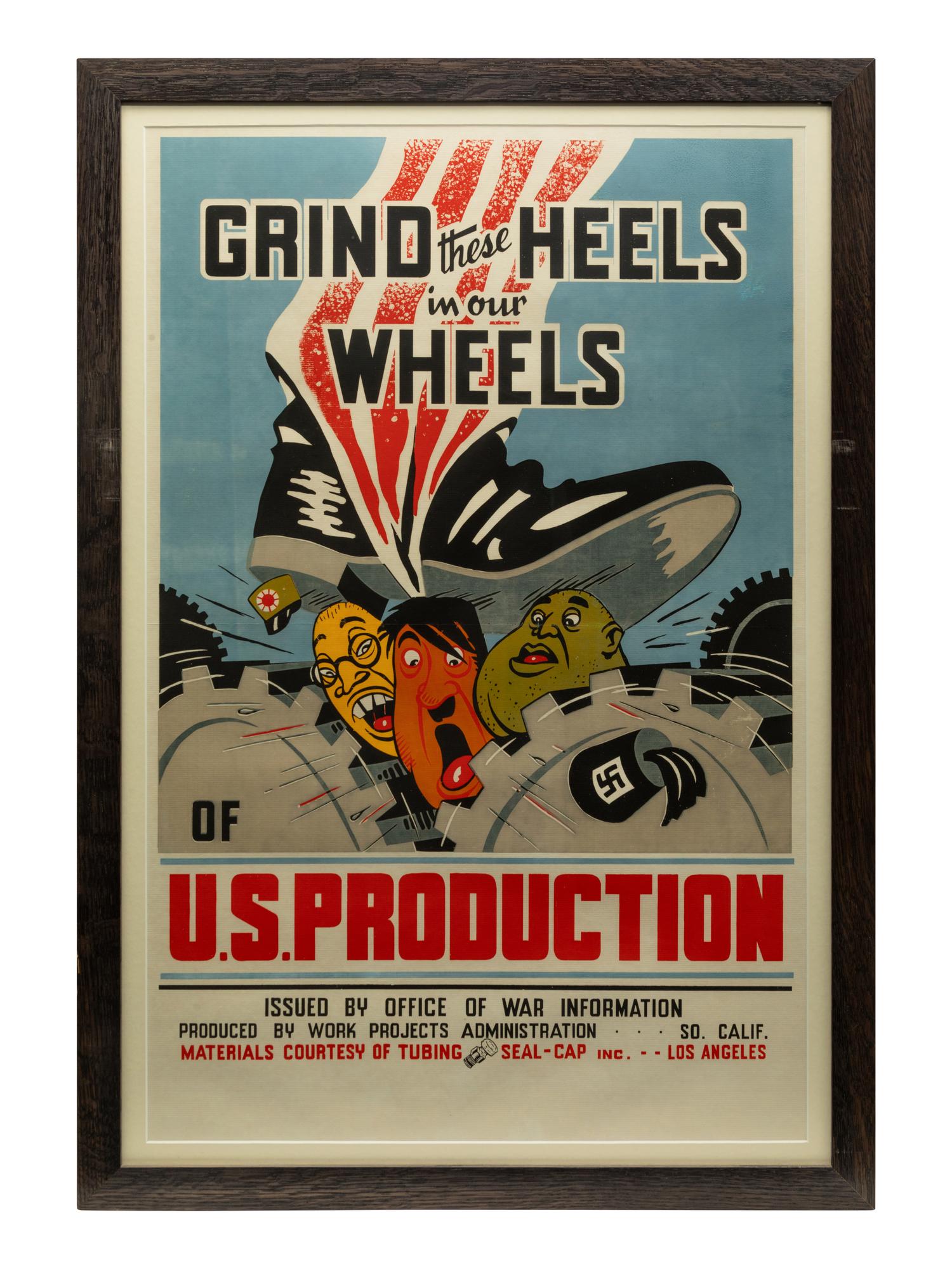 A Group of WWII Propaganda Posters