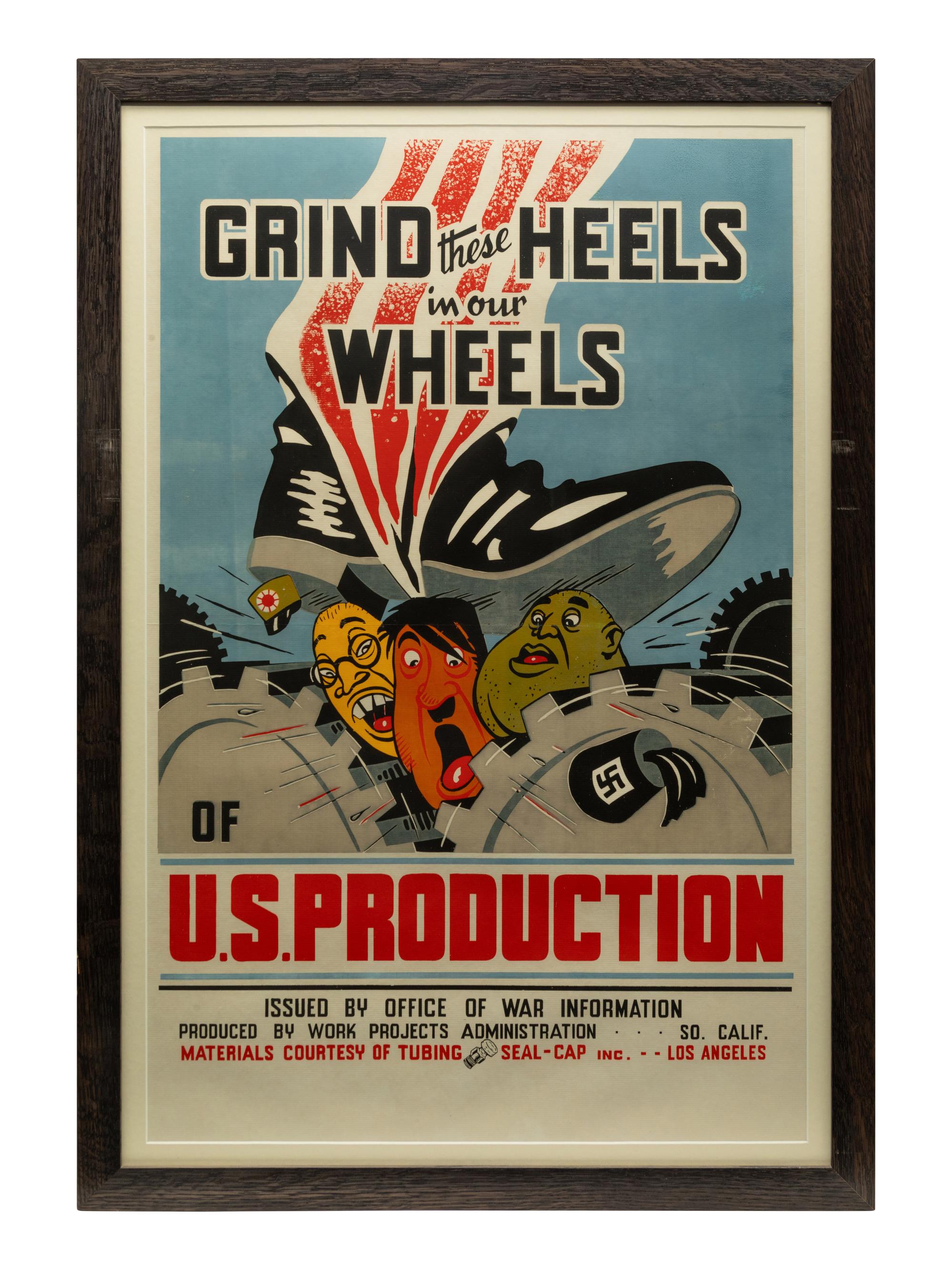 A Group of WWII Propaganda Posters