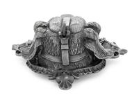 An English Silver-Plate Zoomorphic Ink Well