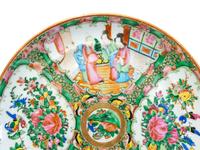 An Assembled Group of Rose Medallion Porcelain Tableware