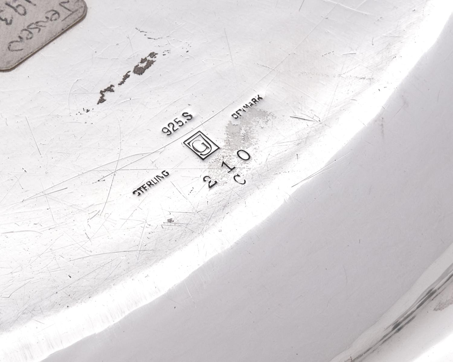 A Georg Jensen Silver Serving Dish