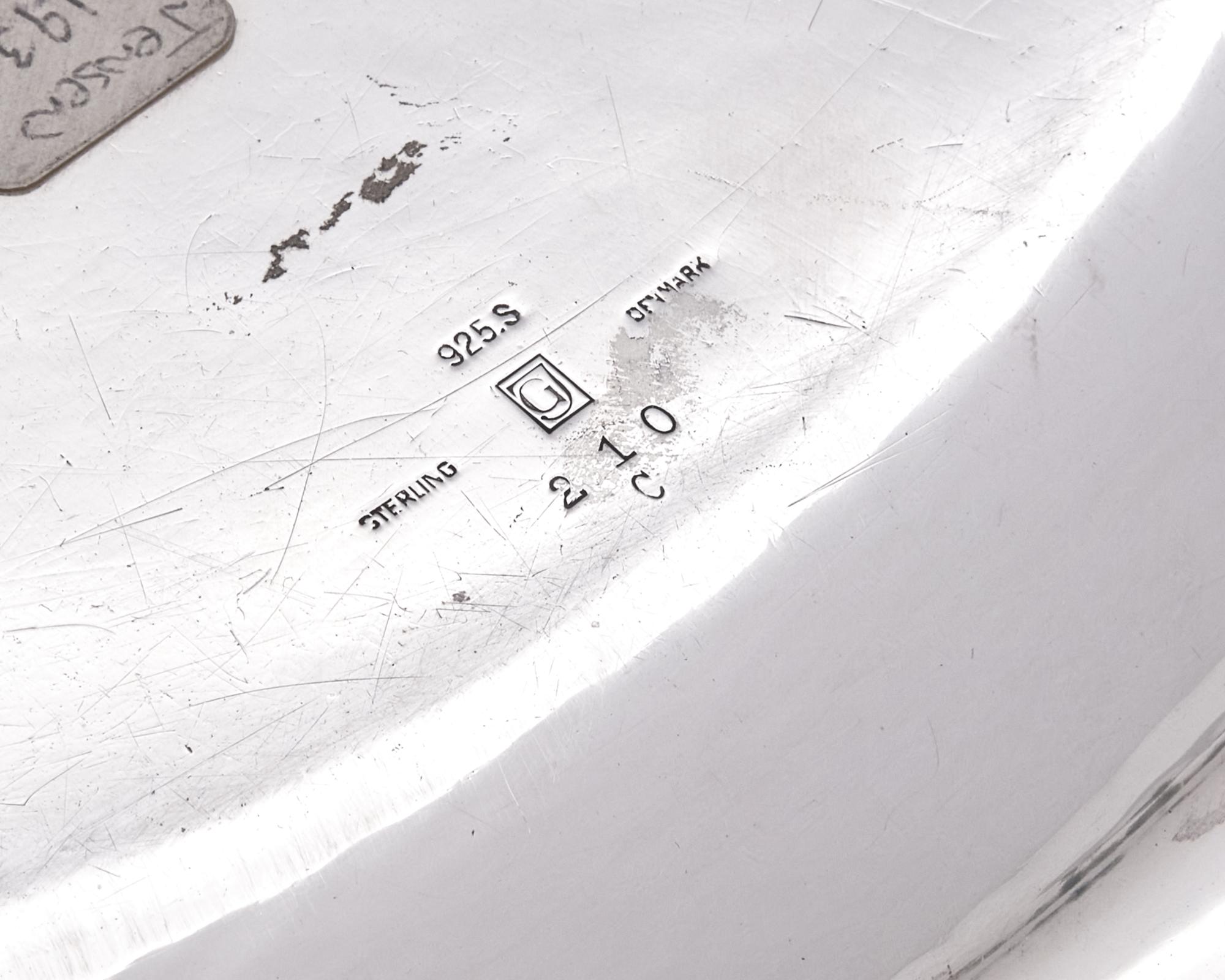 A Georg Jensen Silver Serving Dish