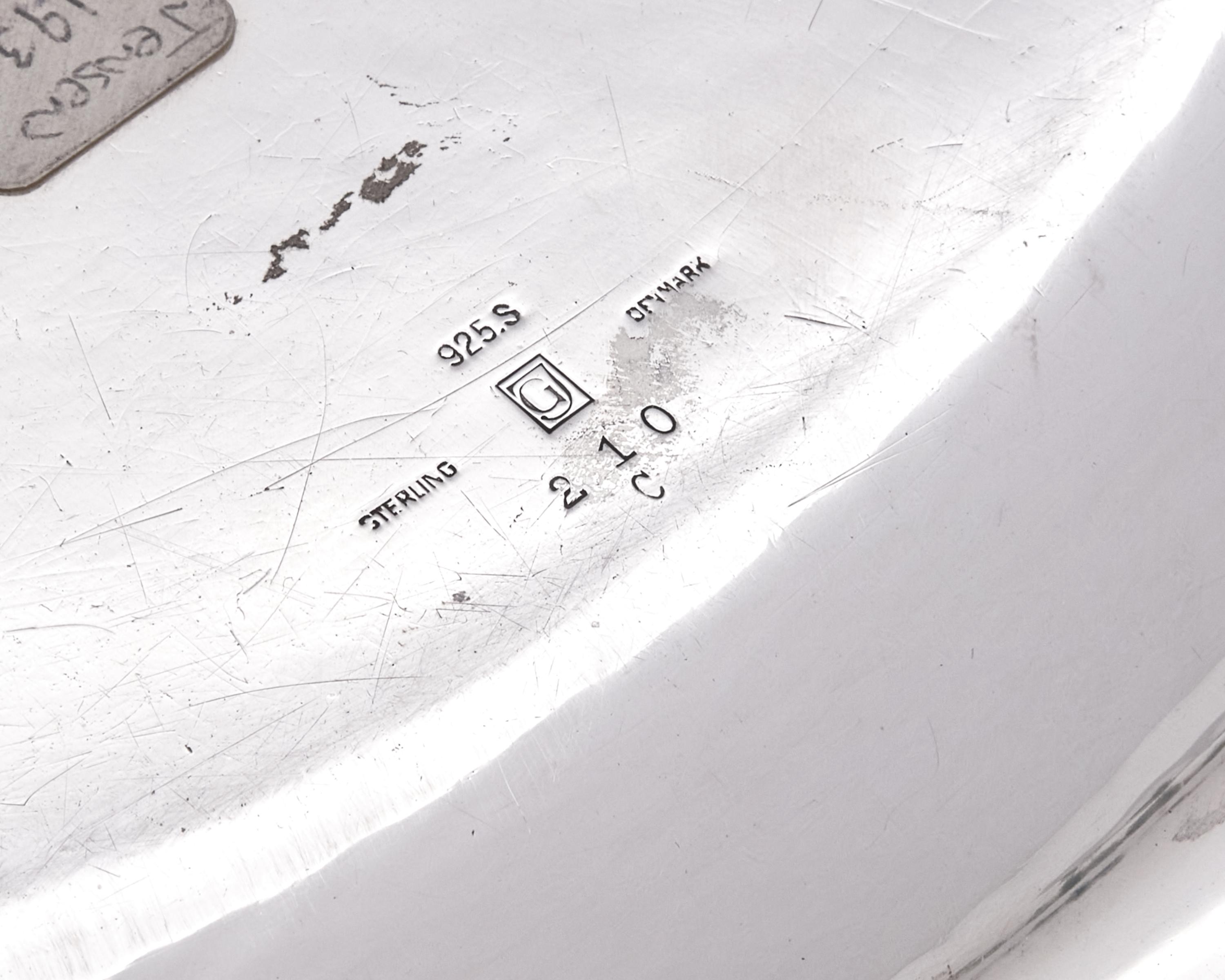 A Georg Jensen Silver Serving Dish