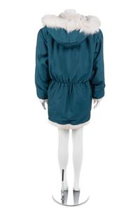 Shearling Lined Parka Coat, 1990-2000s
