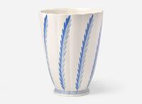 A Wedgwood Keith Murray Designed Moonstone Glazed Vase, UK, 1930s