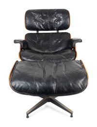 A Herman Miller Charles and Ray Eames Lounge Chair — MID 20TH CENTURY