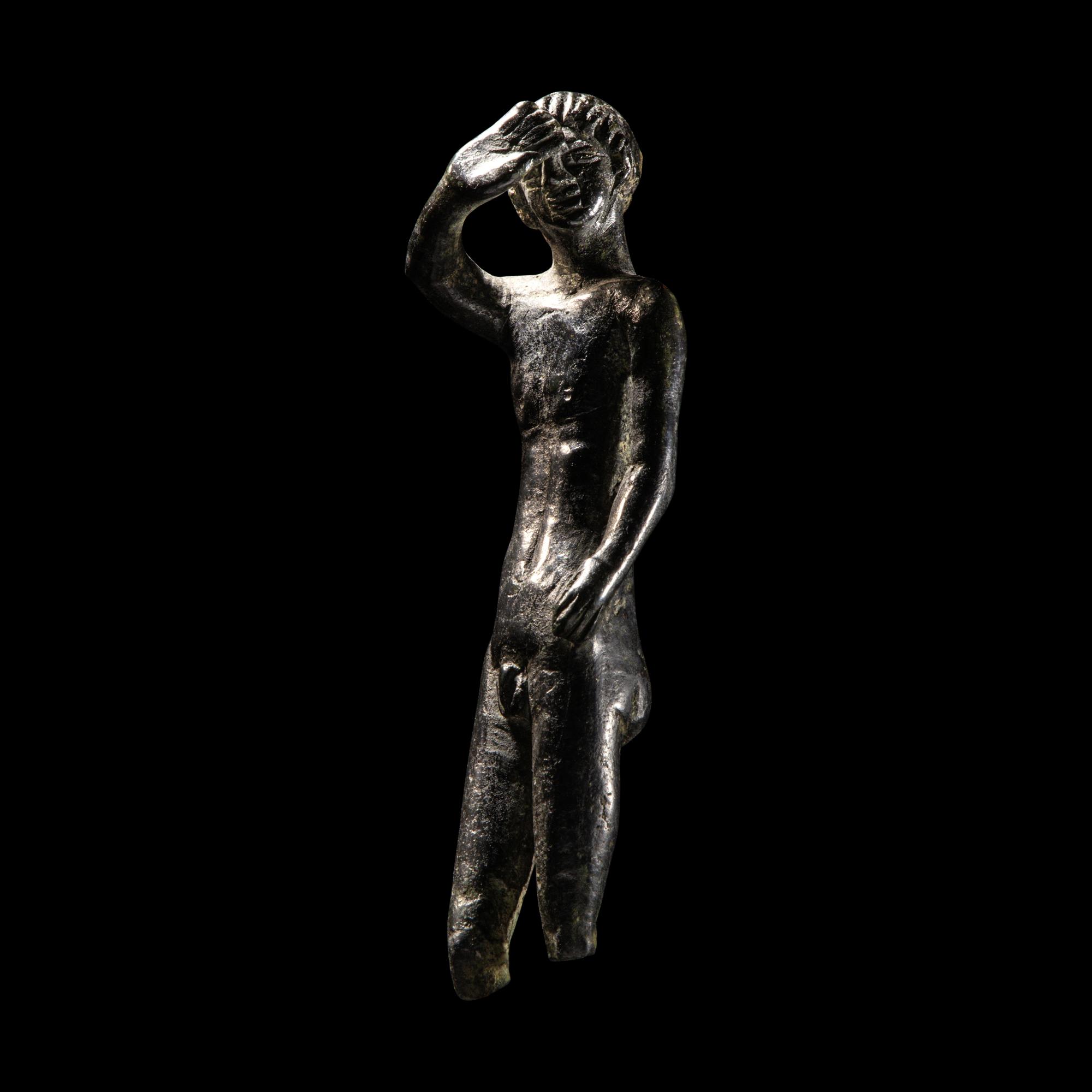 A Romano-Celtic Bronze Figure