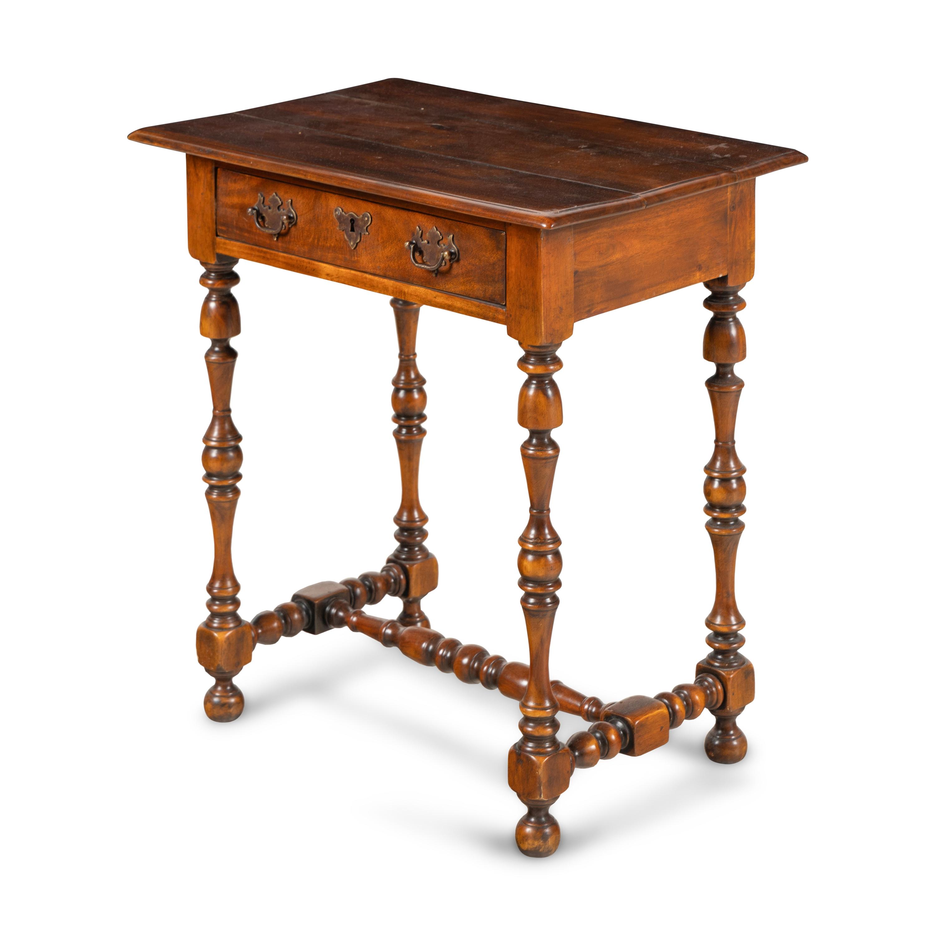 A William and Mary Style Side Table