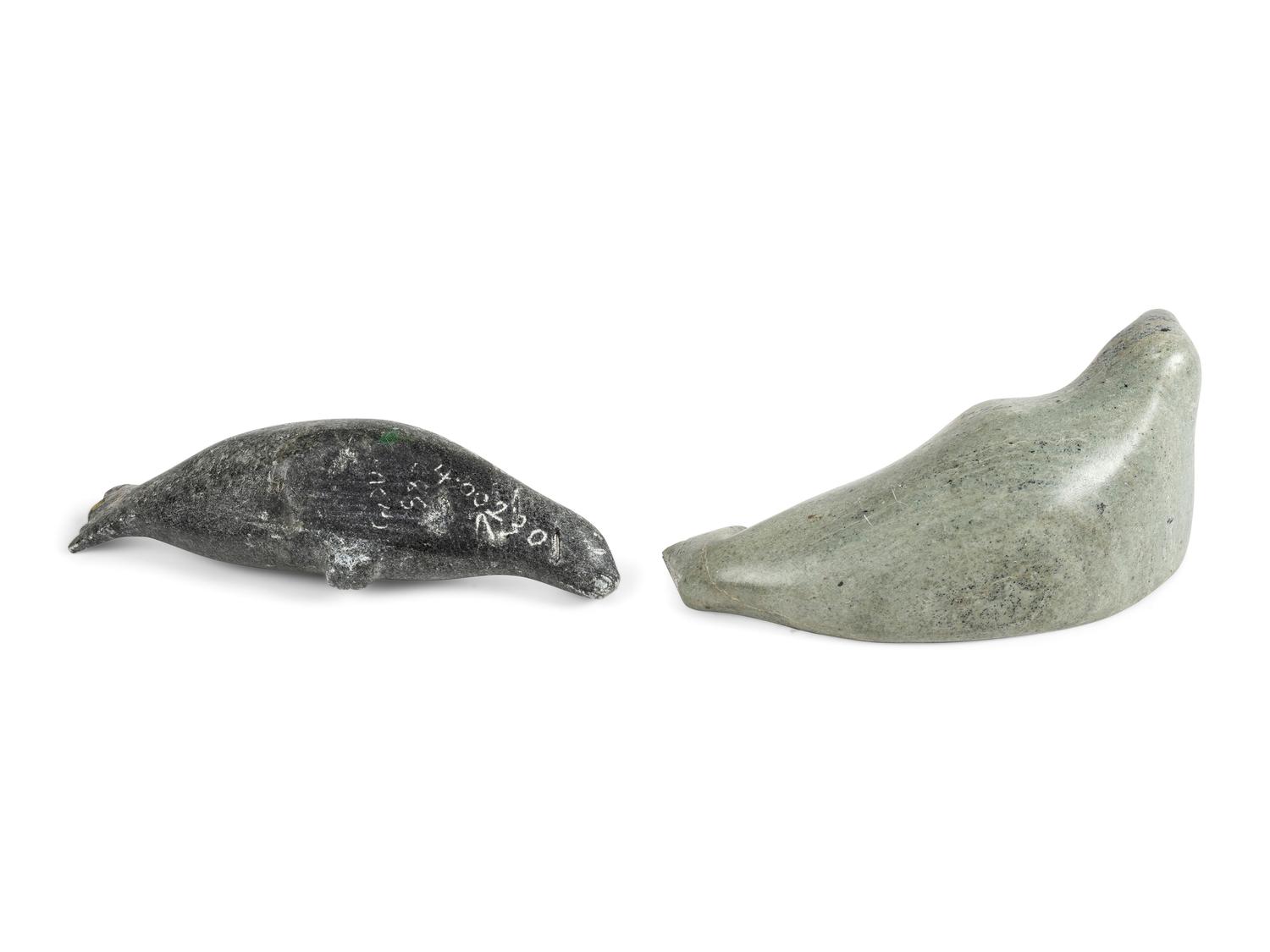 Inuit Carved Soapstone Seals