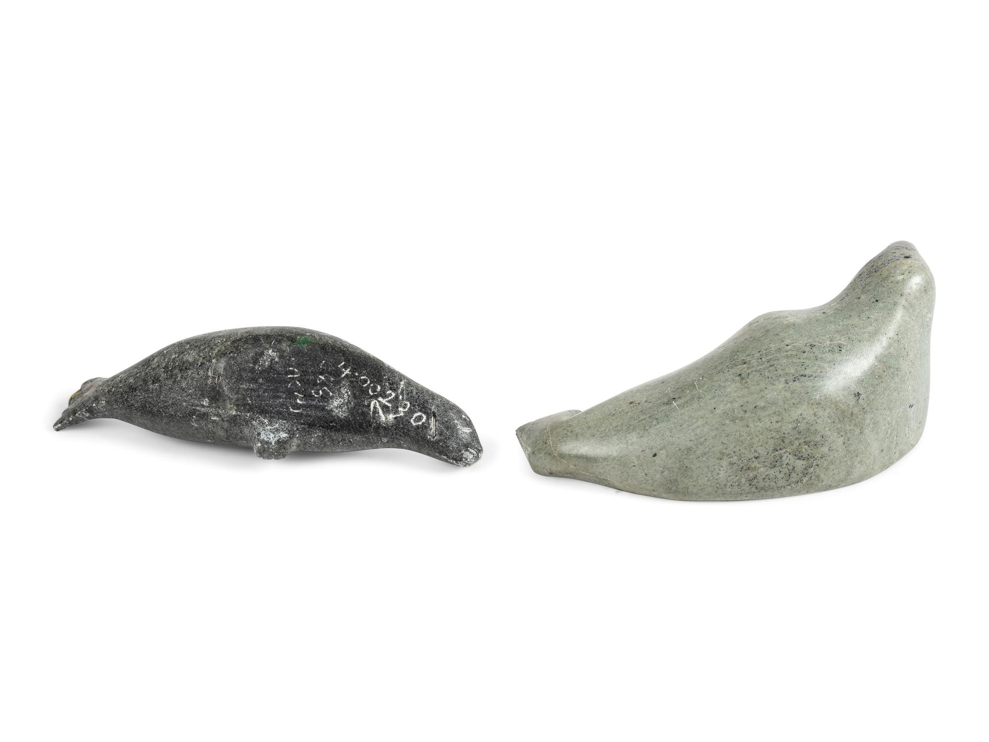 Inuit Carved Soapstone Seals