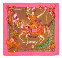 An Hermes 90cm Silk Scarf, 36" x 36".