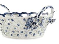 Two Worcester Porcelain Baskets