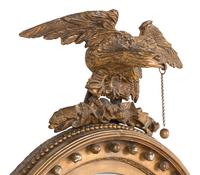 A Regency Style Giltwood Bullseye Mirror
