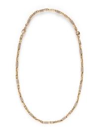 YELLOW GOLD ANCHOR CHAIN SET