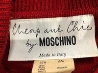 Moschino Cheap And Chic Mickey Mouse Sweater Dress with Attached Gloves, 1990s