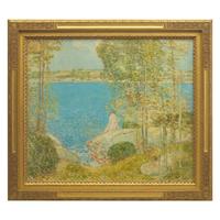 Childe Hassam (American, 1859-1935) — The Bather (The Bather I) , 1904