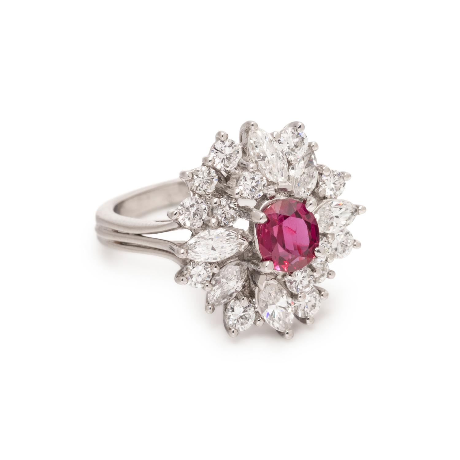 RUBY AND DIAMOND RING