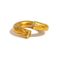 A Greek or Achaemenid Gold Hair Ring