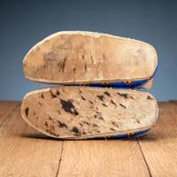 Northern Plains Beaded Hide Moccasins