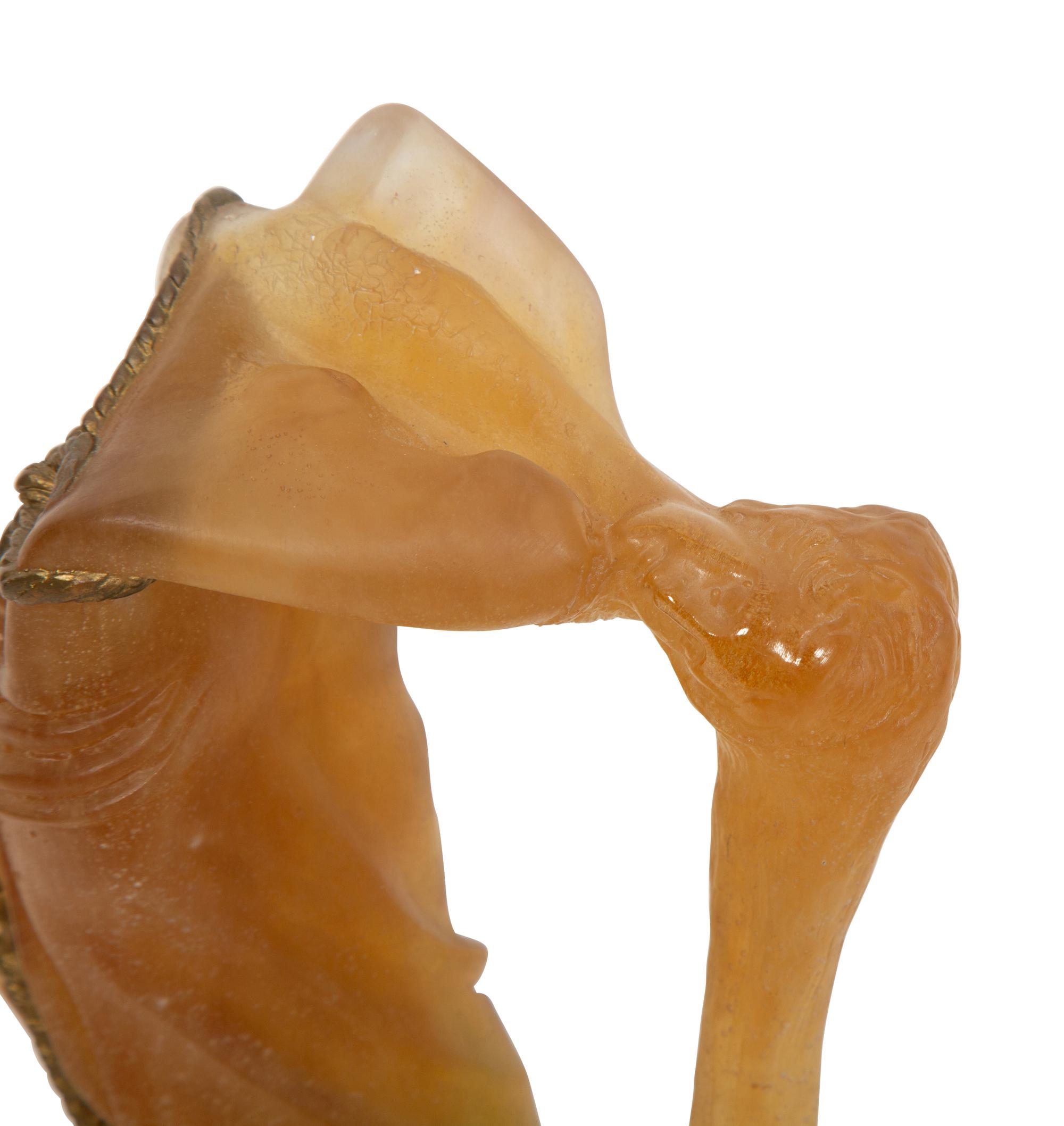 A Daum Pâte de Verre Venus de Milo Hysterique Sculpture