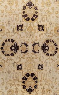 An Amritsar-Design Wool Rug