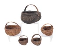 Five Woven Buttocks Baskets
