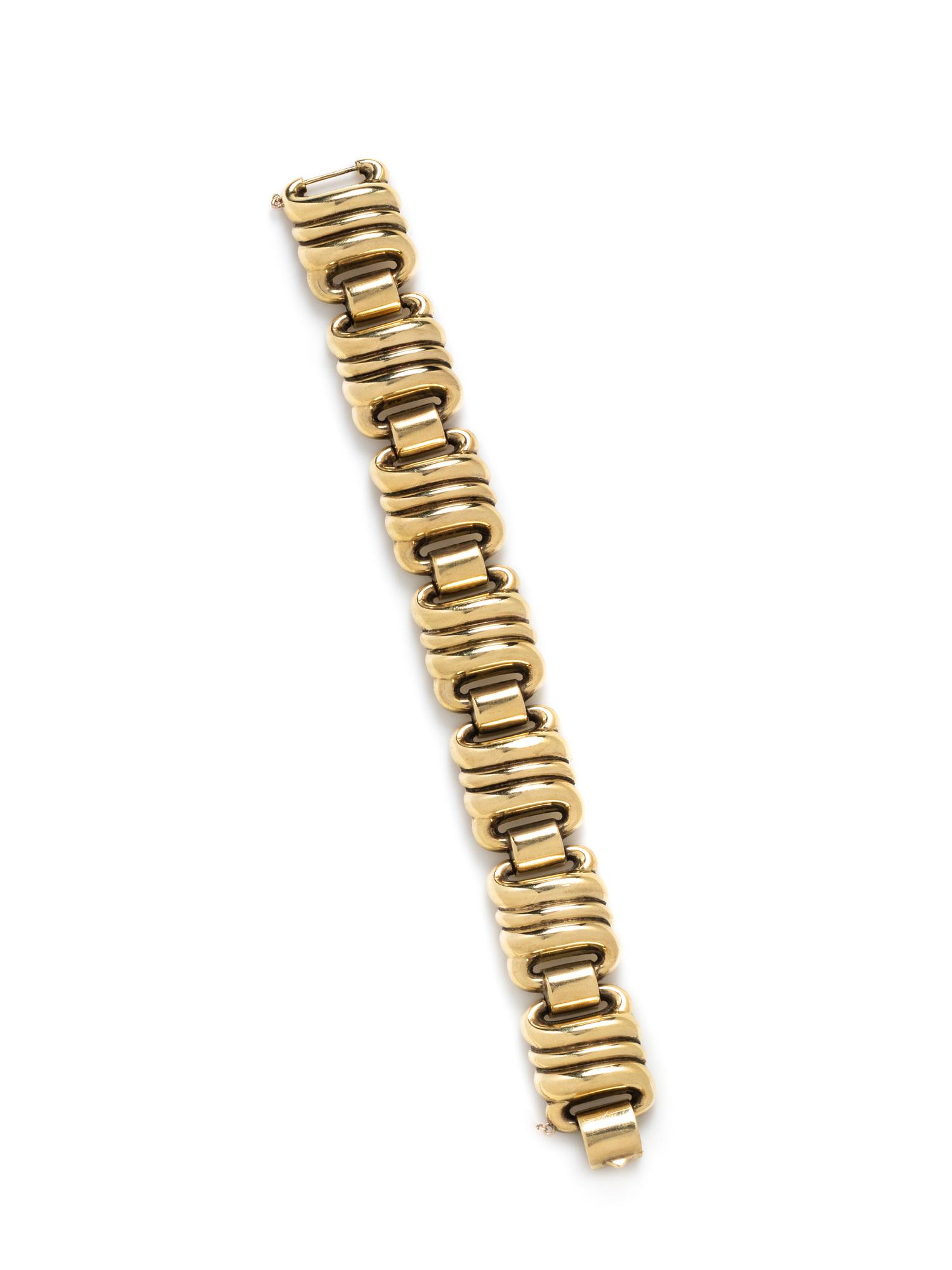 YELLOW GOLD BRACELET