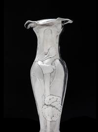 A Gorham Martelé Silver Vase