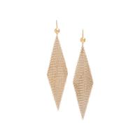 Tiffany & Co., Elsa Peretti, Yellow Gold Mesh Necklace and Earrings