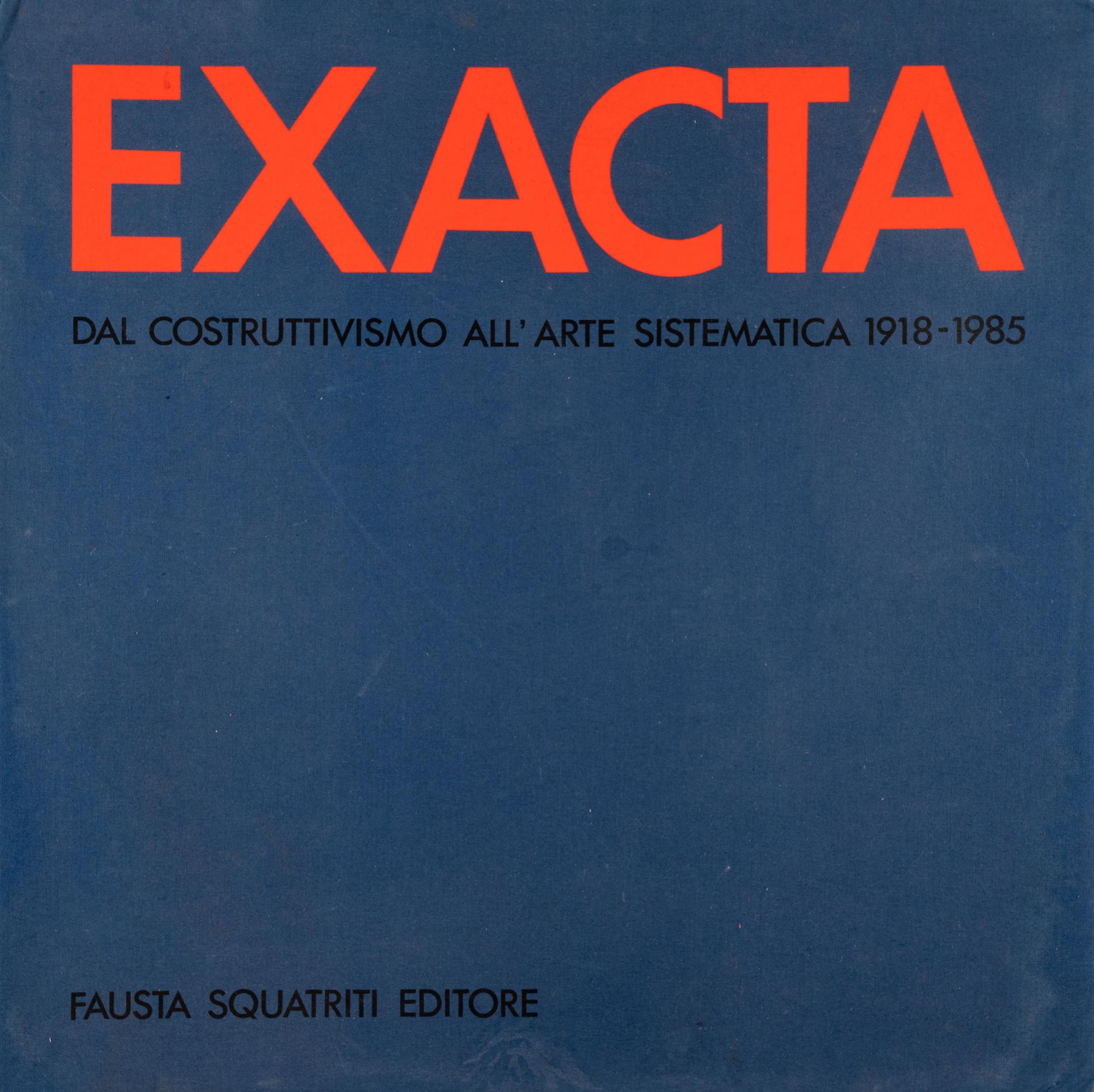 EXACTA: dal costruttivismo all' arte sistematica (fifty-one from original fifty-four prints and original portfolio case), 1980-85