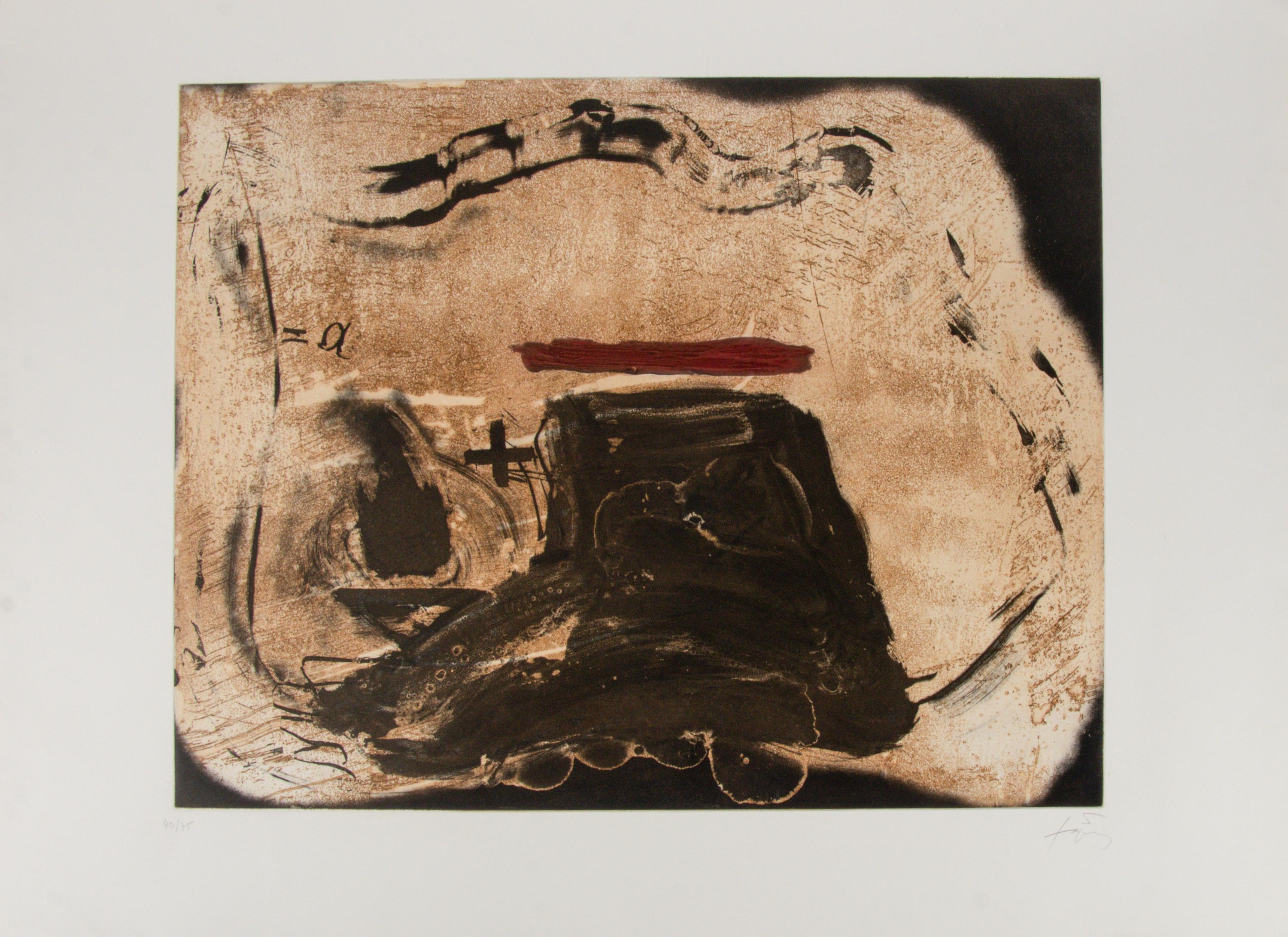 Pied et Trait Rouge , 1987