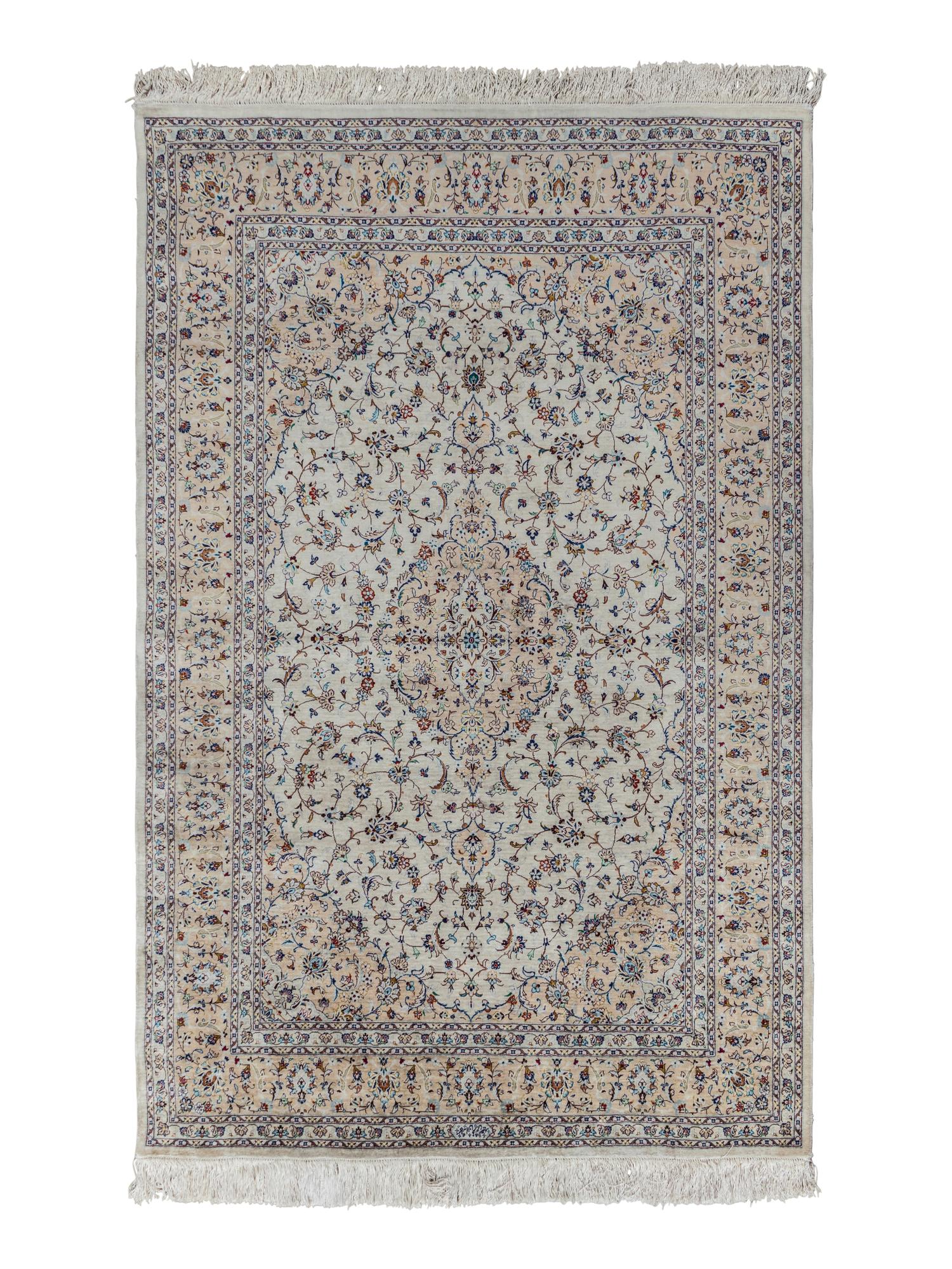 A Tabriz Silk Rug