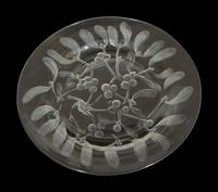 A Set of Ten Lalique Saint Sylvestre Plates