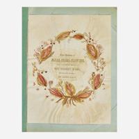 [Curiosa] Miner, Harriet 19th Century Seaweed Specimen Album