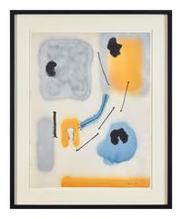 Orange, Blue, Black, Silver , 1952