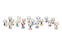 A Set of Eighteen Pauly and Co. Venetian Glass Tumblers