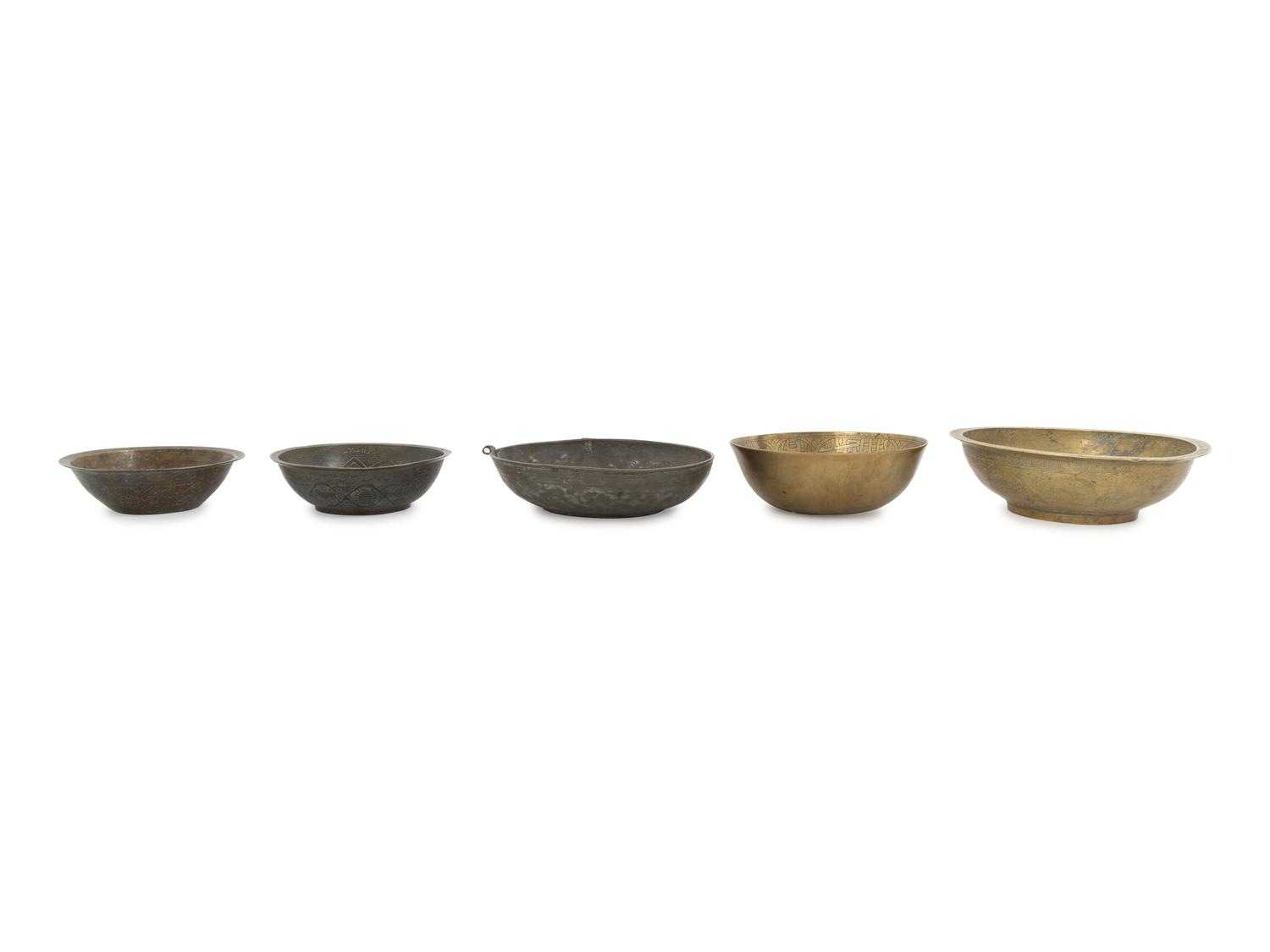 Five Iraqi Magic Bowls