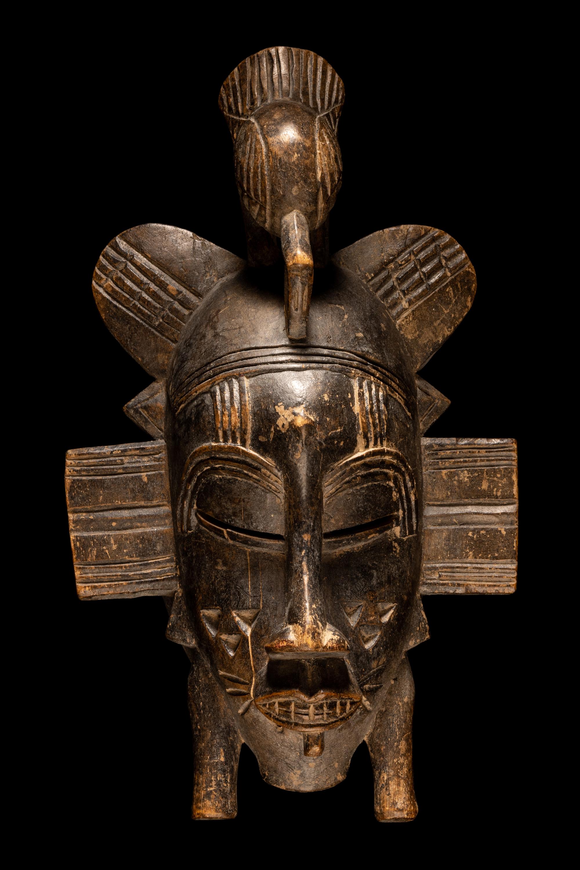 Three Senufo Wood Masks